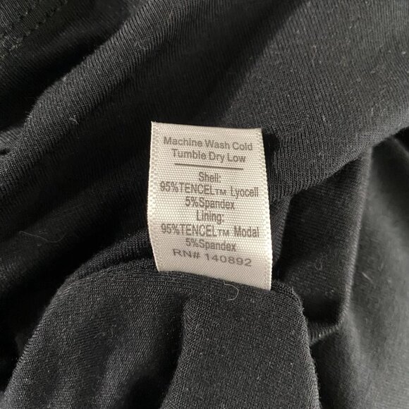 Marine Layer Womens Dress Large Short Sleeve Striped Tencel Blend DR-1323 - Picture 7 of 8